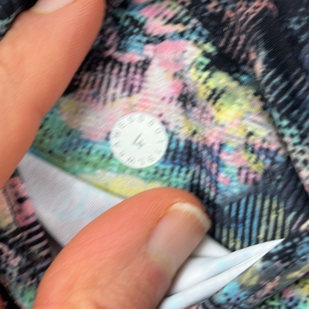 Lululemon Fast & Free Crop II *Nulux 19" Dappled Daze Multi - Picture 6 of 6